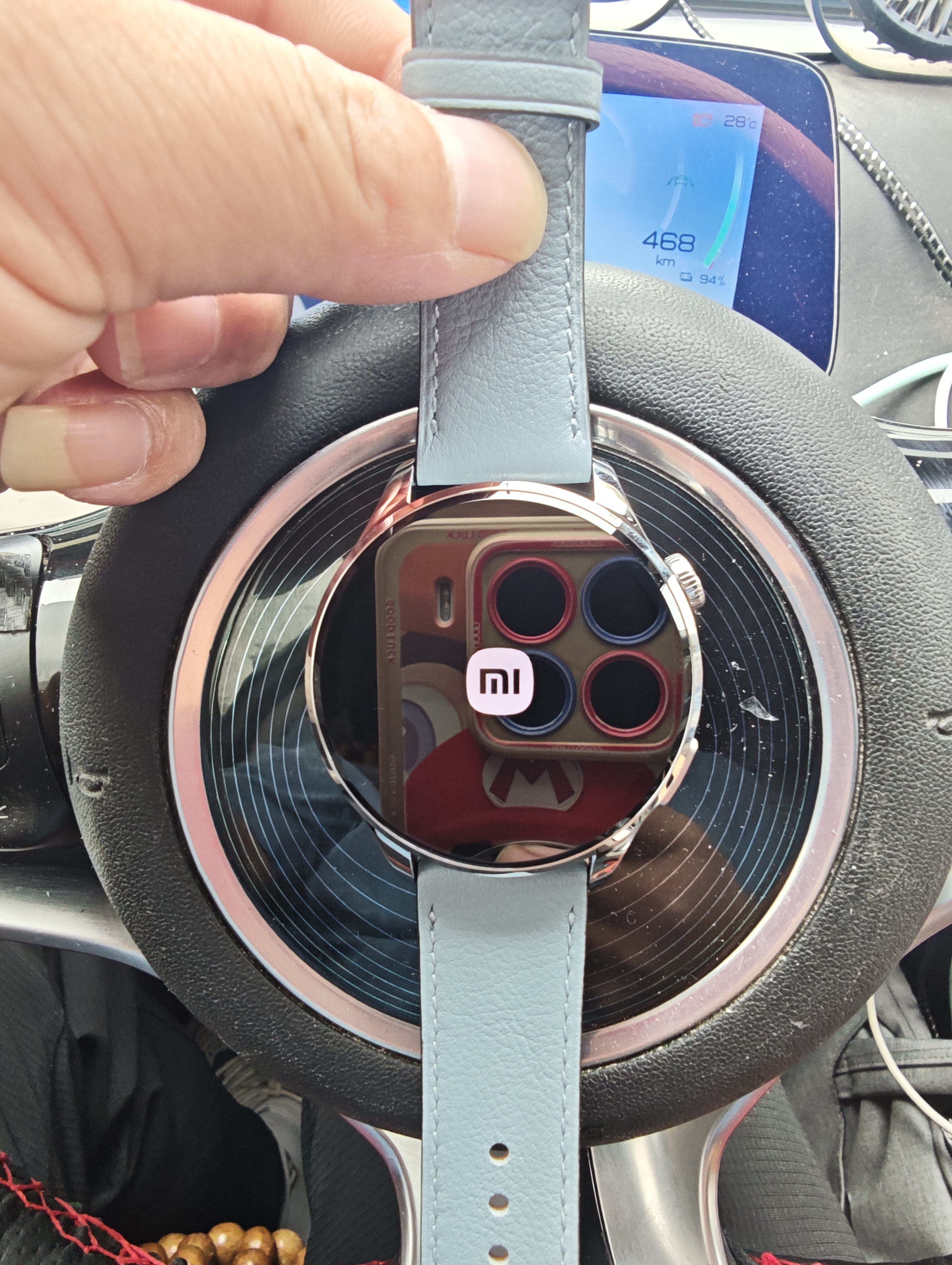 小米（MI）Xiaomi Watch 5 eSIM 全智能旗舰手表 智能手势控制健身房模式心脏健康柔雾蓝 独立通话 送男女 实拍图