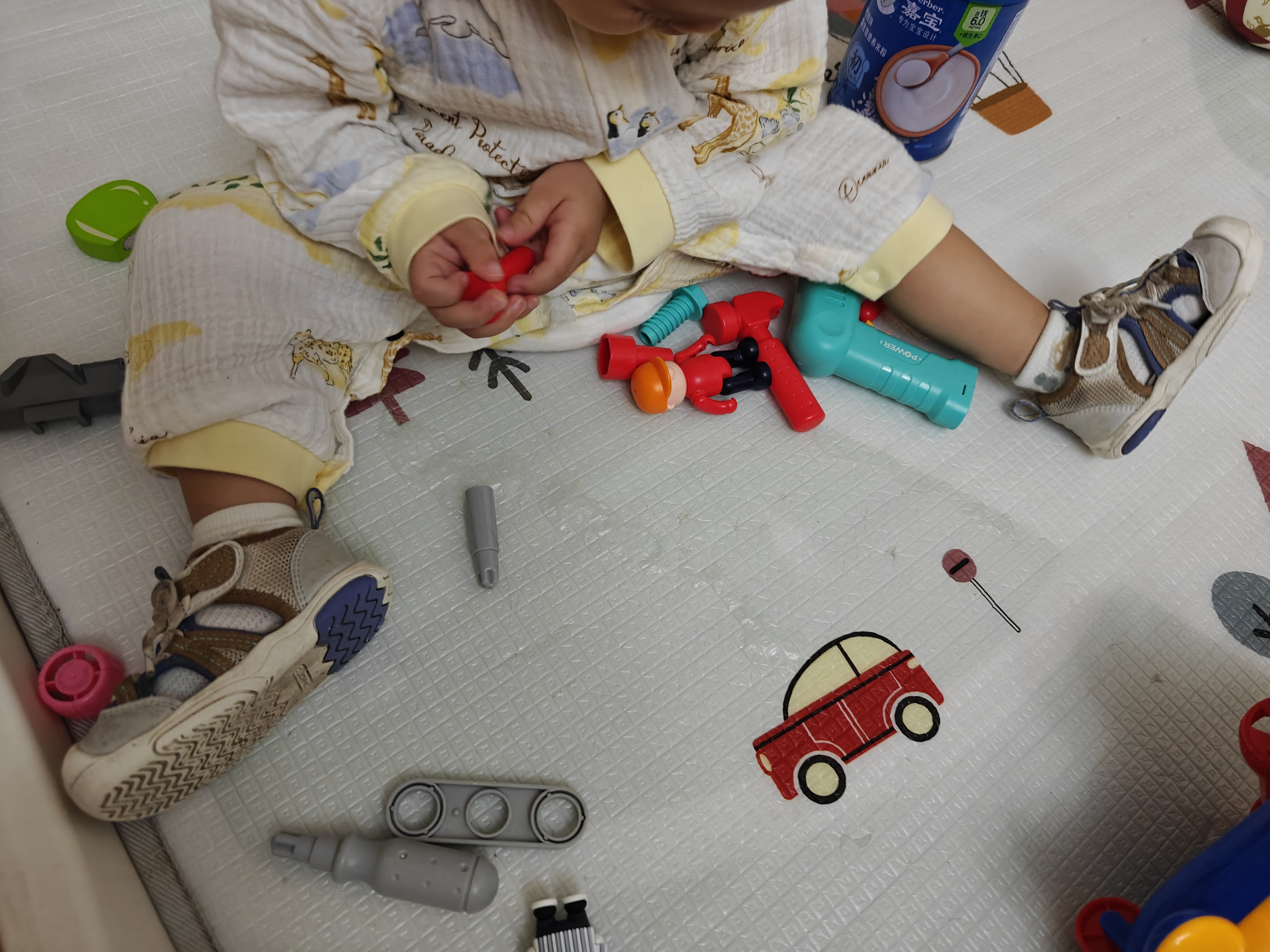 汇乐玩具拆装工具卡车婴幼儿童玩具车工程车男女孩1-3岁生日周岁礼物 实拍图