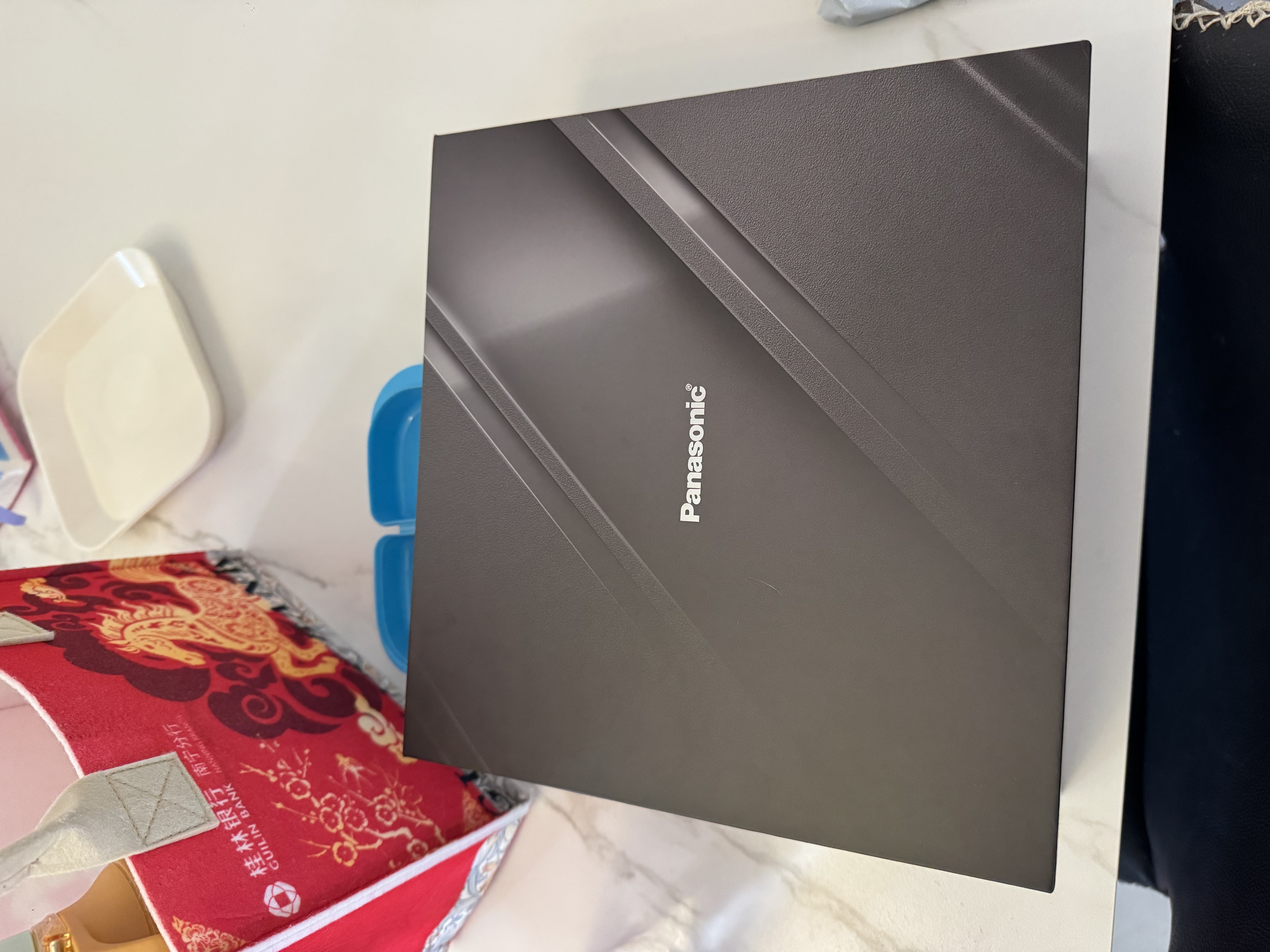 松下（Panasonic）全新小锤子清洁中心电动剃须刀往复式顺滑双滚轮亲肤便携款刮胡刀Type-c送老公男士生日礼物LM3G灰 实拍图