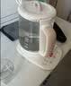 九阳（Joyoung）养生壶 1.5L恒温冲奶电热烧水壶开水壶 0胶水保温煮茶器玻璃花茶壶WY125 实拍图