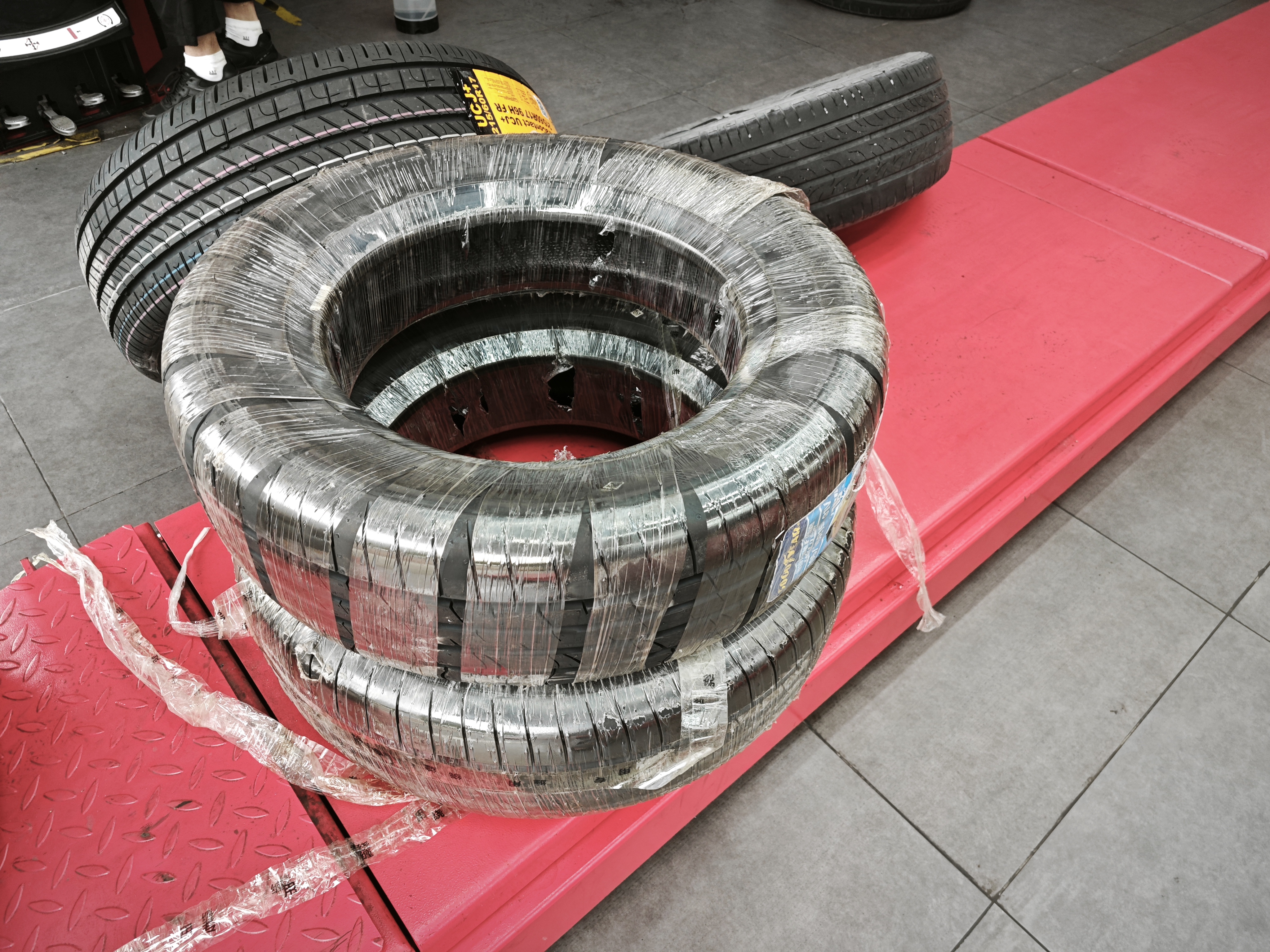 固特异（Goodyear）汽车轮胎 195/65R15 91V 鹰驰F1酷跑 适配卡罗拉/朗逸 御乘升级 实拍图