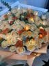 领香鲜花速递33朵香槟玫瑰花束送老婆表白女友生日礼物全国同城配送 52朵香槟玫瑰花束—爱你 实拍图