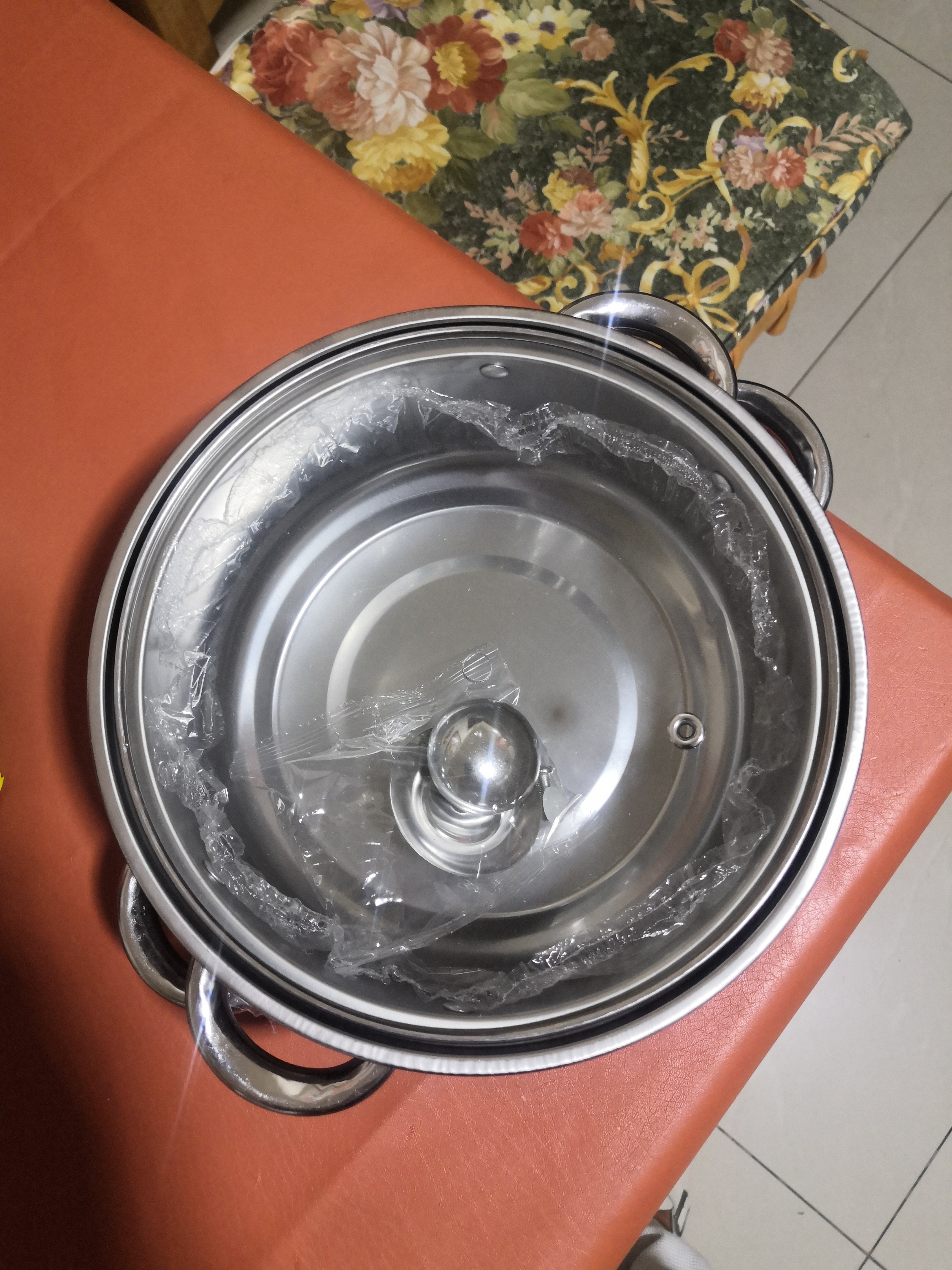 双层蒸锅不锈钢上蒸下煮蒸包子煮面条锅电磁炉燃气灶通用汤锅蒸笼 【限时特价】不锈钢本色 2层 22cm 实拍图