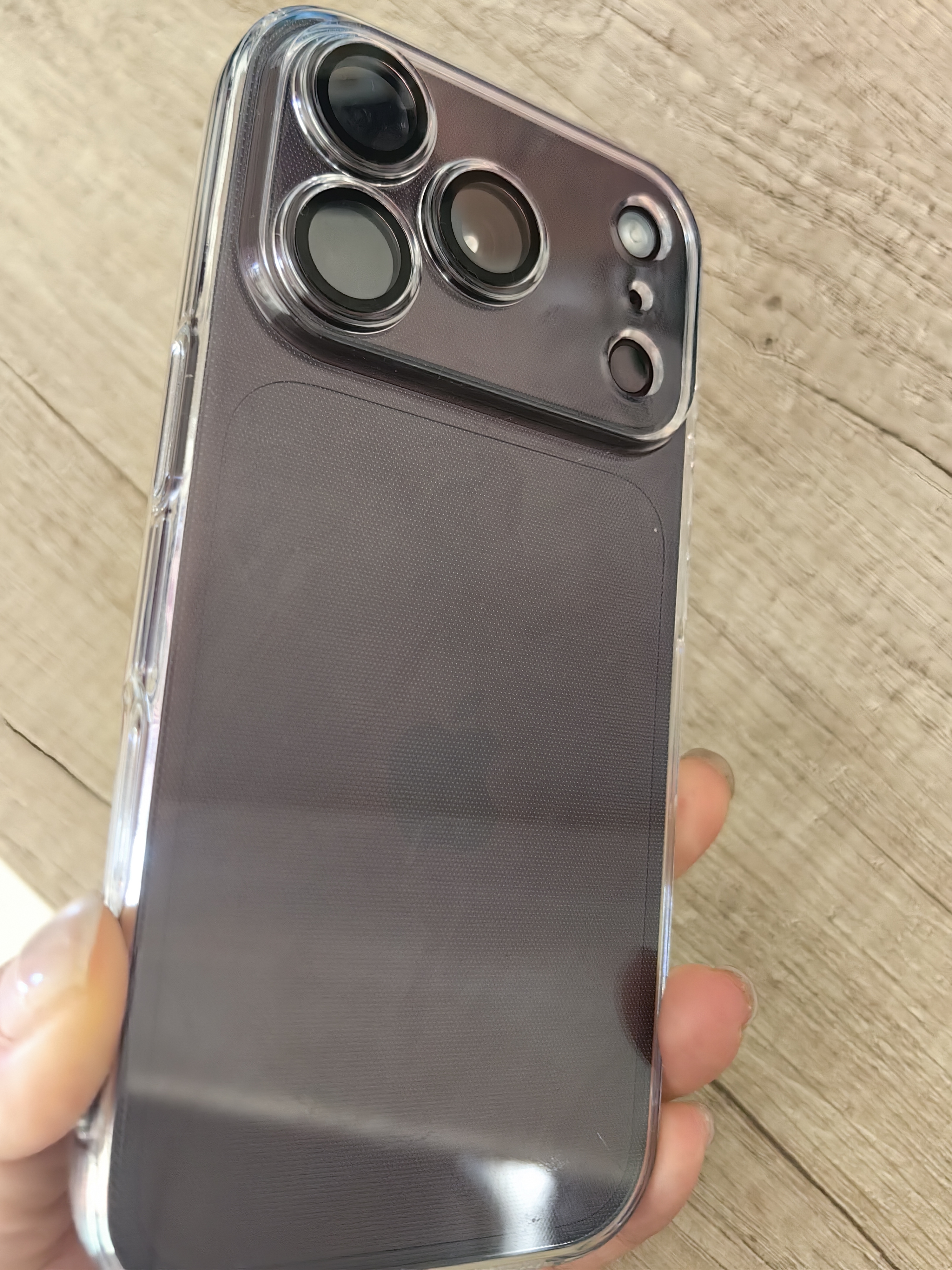 品胜适用苹果18Pro手机壳超薄 iPhone18Pro保护套17pro自带镜头膜透明全包一体防尘护镜保护软壳 实拍图