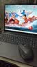 联想（Lenovo）无线鼠标 轻音商务办公鼠标 人体工学 侧键 适用笔记本台式机一体机 M130深灰 实拍图