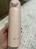 哈尔斯（HAERS）保温杯水杯男女生316L不锈钢吸管杯上学便携杯子 粉500ml 实拍图
