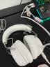 极度未知（HYPERX）飓风2飓风3系列电竞游戏耳机头戴式 fps吃鸡耳麦降噪麦克风 原金士顿cloud2电竞耳机 飓风3无线加强版 冰霜白【200小时长续航】 实拍图