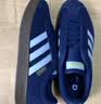 adidas「T头鞋」VL COURT 2.0复古休闲板鞋德训鞋阿迪达斯轻运动 深蓝/浅蓝/树脂黄 (推荐女生选小半码)   41 实拍图