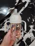 bebebus直饮吸管奶瓶1-3岁吸管杯儿童牛奶杯ppsu仿母乳防呛偏心奶嘴300ml 实拍图