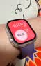 Apple/苹果/苹果 Watch S11 智能手表GPS款46毫米银色铝金属表壳雾紫色运动型表带M/L MEVX4CH/B 实拍图