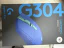 罗技（G）G304/G304X 无线电竞游戏鼠标 轻质便携 FPS 打瓦 三角洲 无畏契约外设必备 吃鸡 CS2 G304蓝色 实拍图