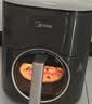 美的（Midea）炎烤空气炸锅家用小型6L大容量双热源蒸烤一体智能可视免翻面烤箱空气电炸锅新款京东自营KZC6053 实拍图