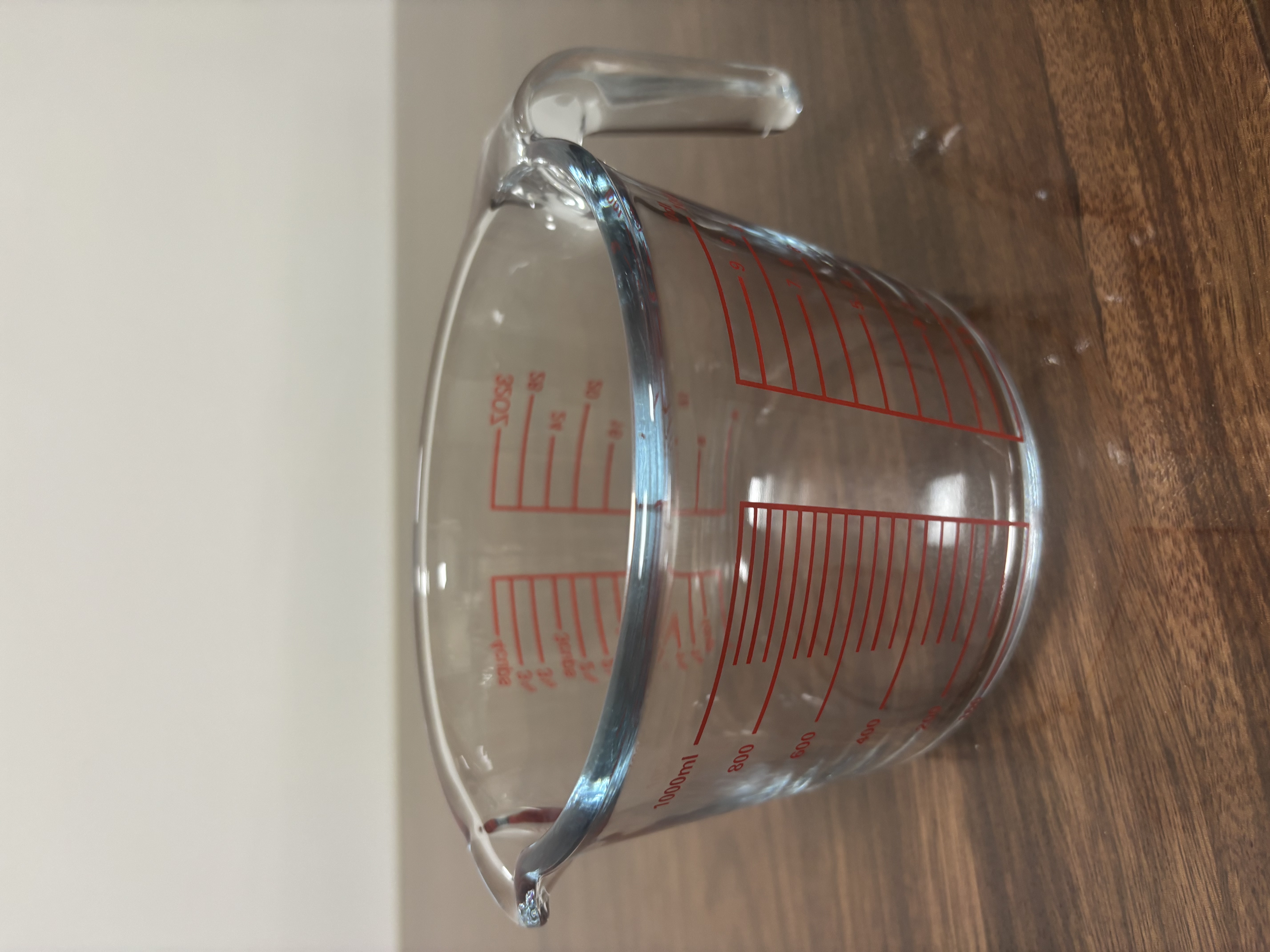 格娜斯（CRISTALGLASS）玻璃杯家用带刻度量杯过滤耐热微波炉加热牛奶杯打蛋杯烘焙计量杯 实拍图