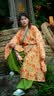 南山韵味 汉服南山韵味 唐多令 单层圆领袍合集时尚日常复原汉服春夏秋男女同款 丝路清歌橘红色天丝麻单层圆领袍 无配饰 S 晒单实拍图