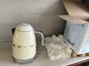 SMEG/斯麦格复古烧水壶KLF04保价双11家用1.7L大容量不锈钢恒温养生电热水壶自动断电生日结婚新婚礼物 1.7L 奶白色 实拍图