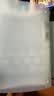 国誉【全网低价】淡彩曲奇·柔光·A4活页本大容量笔记本子记事本附5色分隔页 40张 透明 WSG-RUYP60T 实拍图