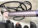 戴森（DYSON）HS09 多功能造型吹风机卷发棒 吹干、拉直、卷发三合一 自动直发版 快速干发 智能温控 晶耀紫色 实拍图