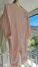 爱宝适婴儿衣服纯棉连体衣春秋宝宝哈衣爬服新生儿睡衣80cm粉色 T142 实拍图