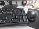 罗技（Logitech）MK120 键鼠套装 有线键鼠套装 办公键鼠套装 电脑键盘 USB即插即用 全尺寸 黑色 实拍图