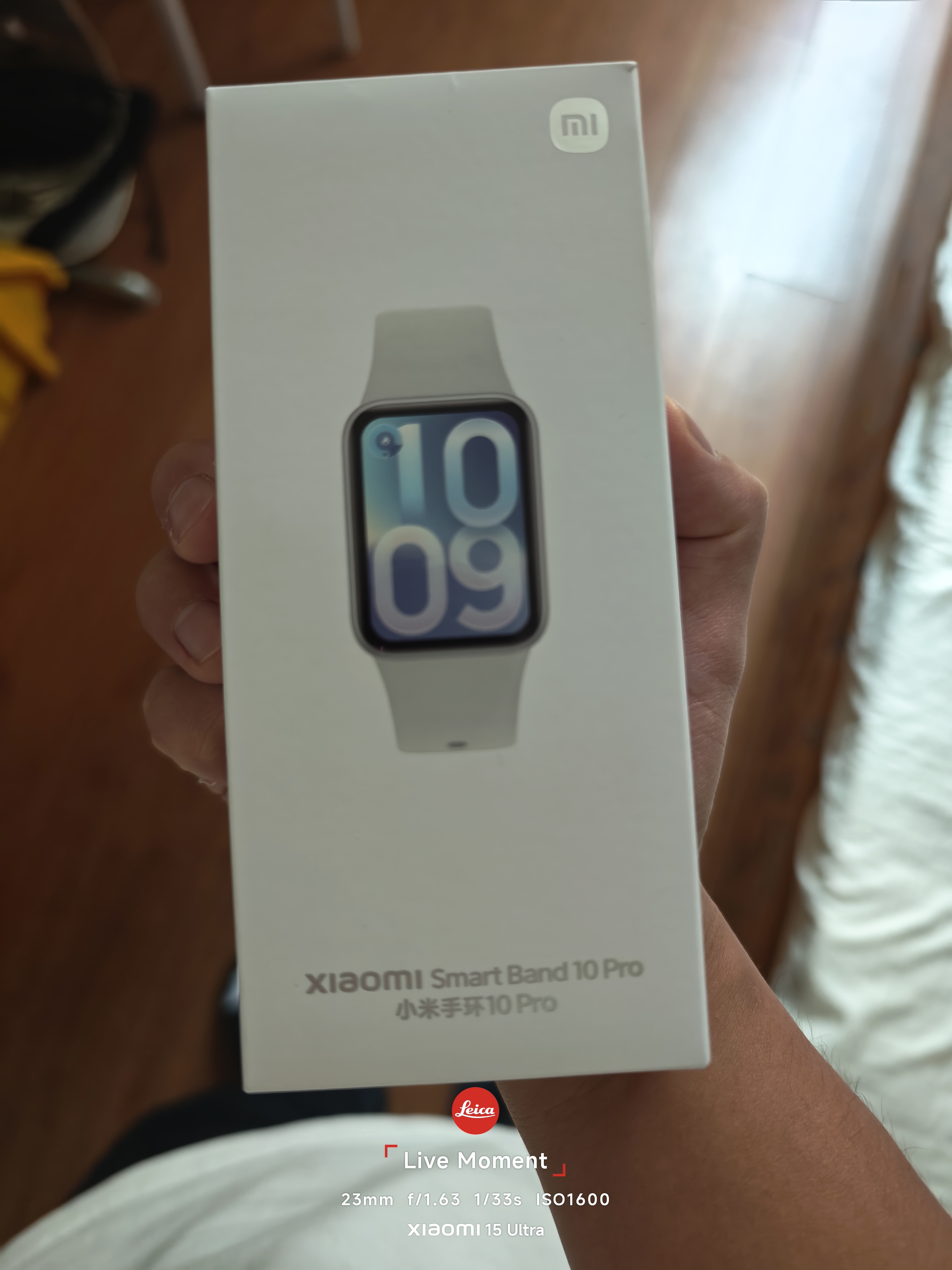 小米（MI）小米手环10Pro  国家补贴 轻薄机身 专业运动健康 HRV睡眠监测 支持nfc 银色 实拍图