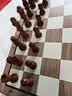 冠小二国际象棋小学生儿童带磁性折叠便携实木棋盘高档西洋棋比赛露营 实拍图