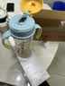贝亲（Pigeon）防胀气 自然成长翻盖直饮吸管 大童奶瓶330ml 马戏团 18月+ AA279 实拍图