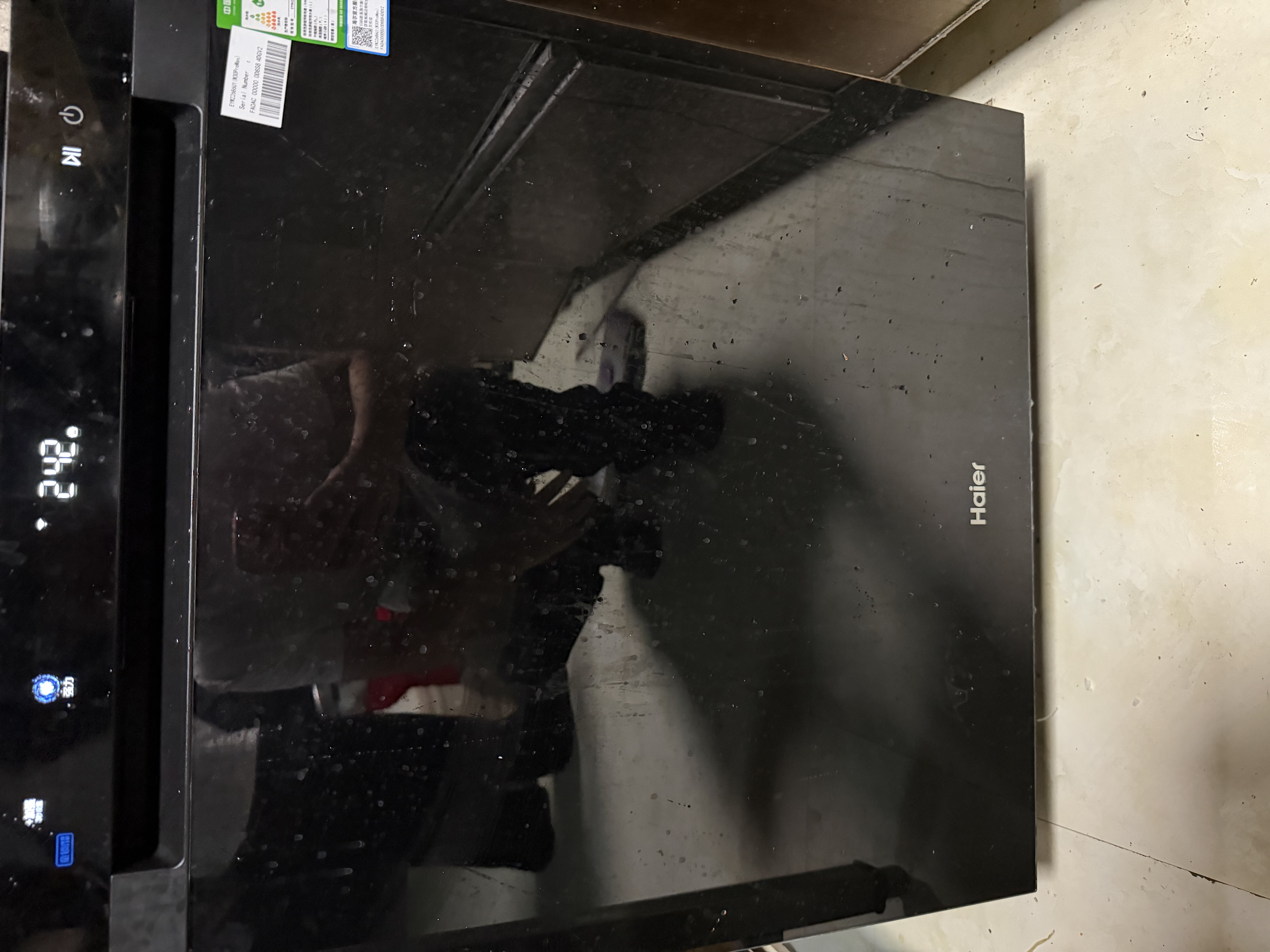 海尔（Haier）【莎莎同款】60000Pa超大水压W30ProMax洗碗机嵌入式163L新国标水效仿生涡流洗15minEYW22686U1 实拍图
