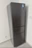 美的（Midea）231三门小型家用一级能效可变温节能省电低噪灰色租房宿舍小户型冰箱MR-231T 钛钢灰-星烁国家补贴 实拍图