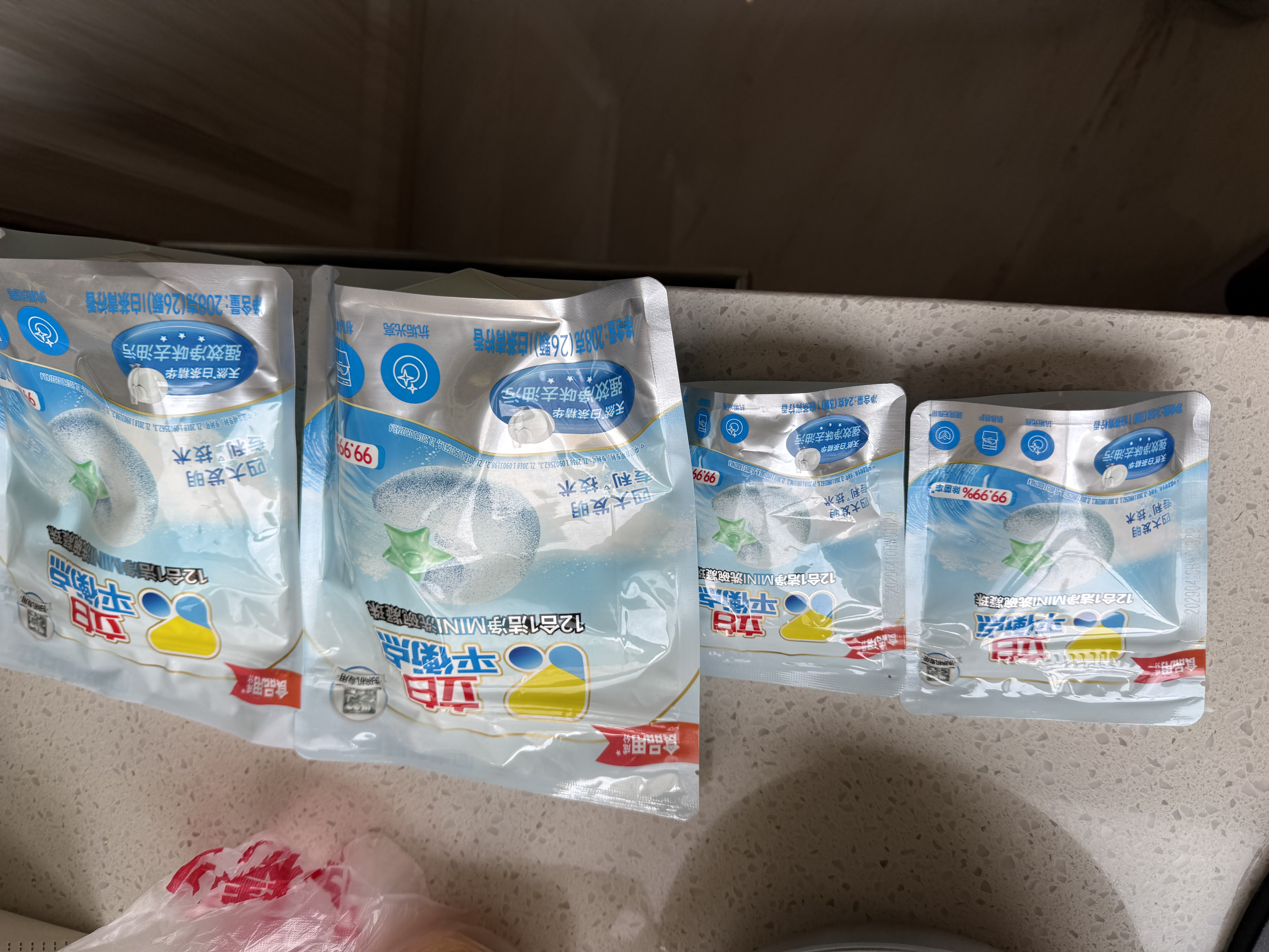 立白平衡点洗碗凝珠26颗小型洗碗机洗涤剂除菌净味12合1洁净MINI 实拍图