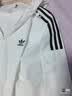 adidas通勤百搭经典休闲运动连帽夹克外套男女春夏阿迪达斯三叶草 亮白   XS 实拍图