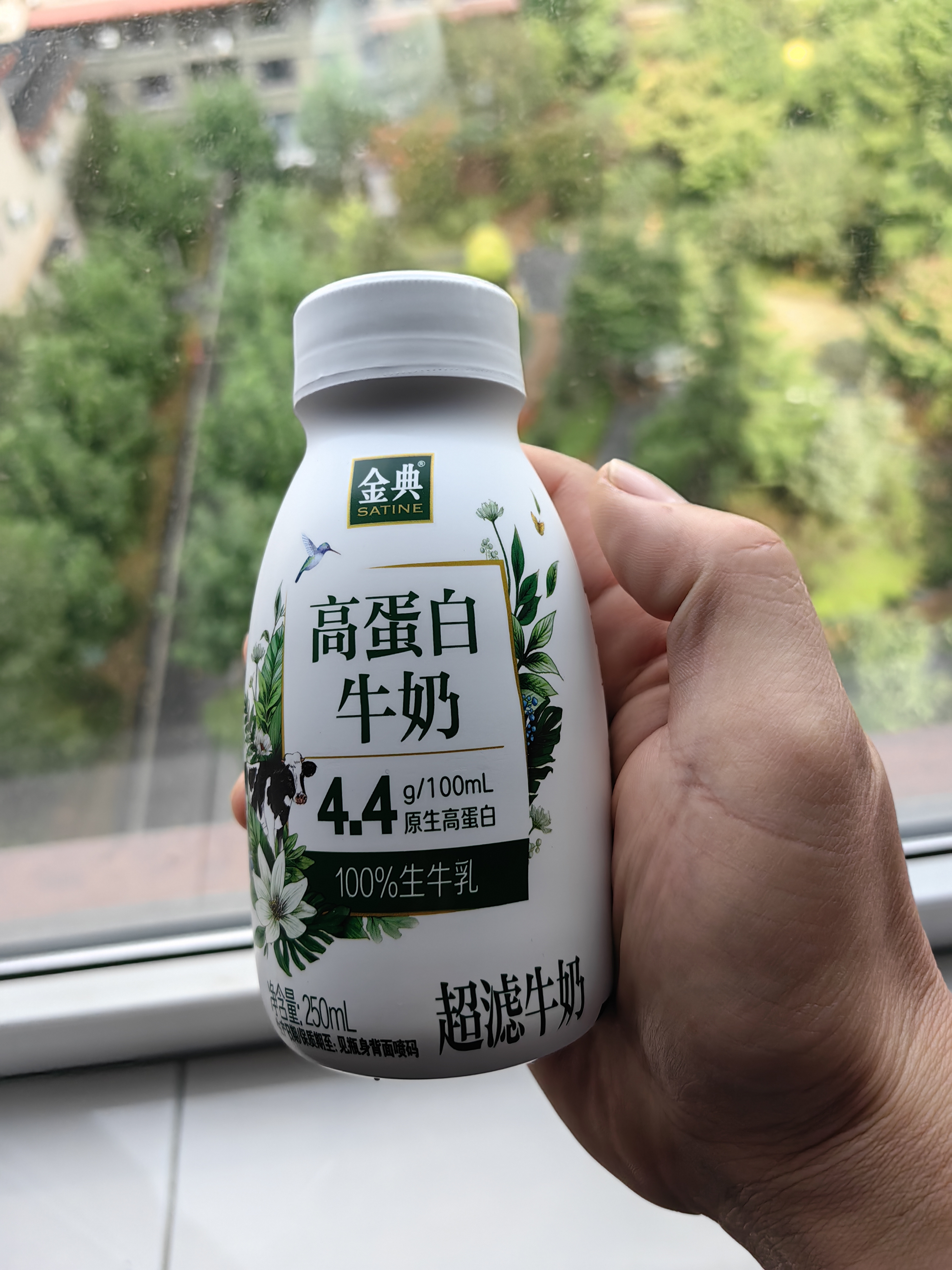 伊利金典4.4g高蛋白牛奶整箱 250ml*10瓶  礼盒装 实拍图