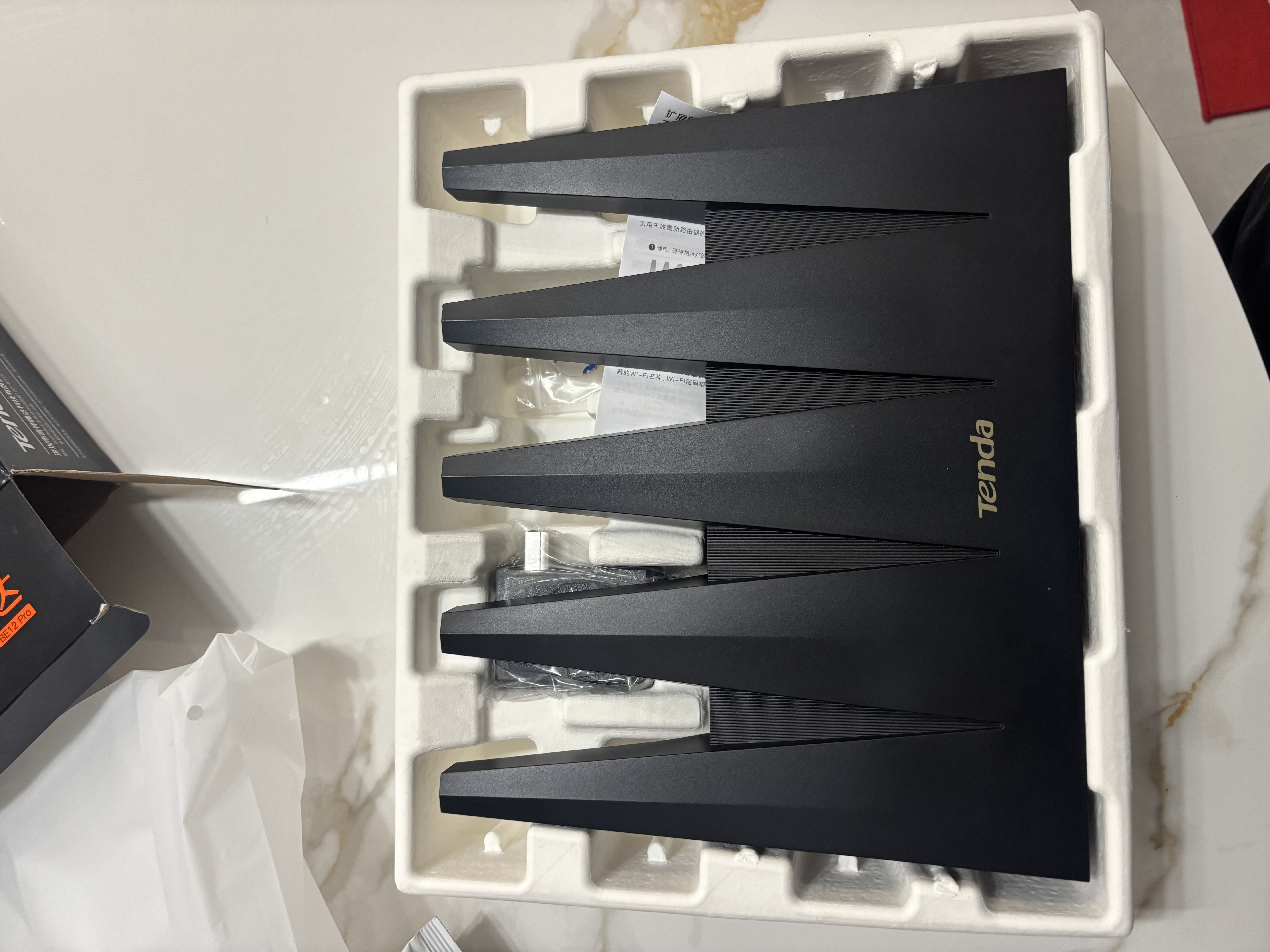 Tenda腾达路由器WiFi7【泰山BE7200 Ultra】千兆穿墙王信号放大器增强无线家用电竞立式BE12 Pro 实拍图