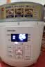 东芝（TOSHIBA）智能安全电压力锅 3L 4-6人高压锅家用多功能压力煲无水料理 双压萃鲜 PC-30MRUC(W) 实拍图