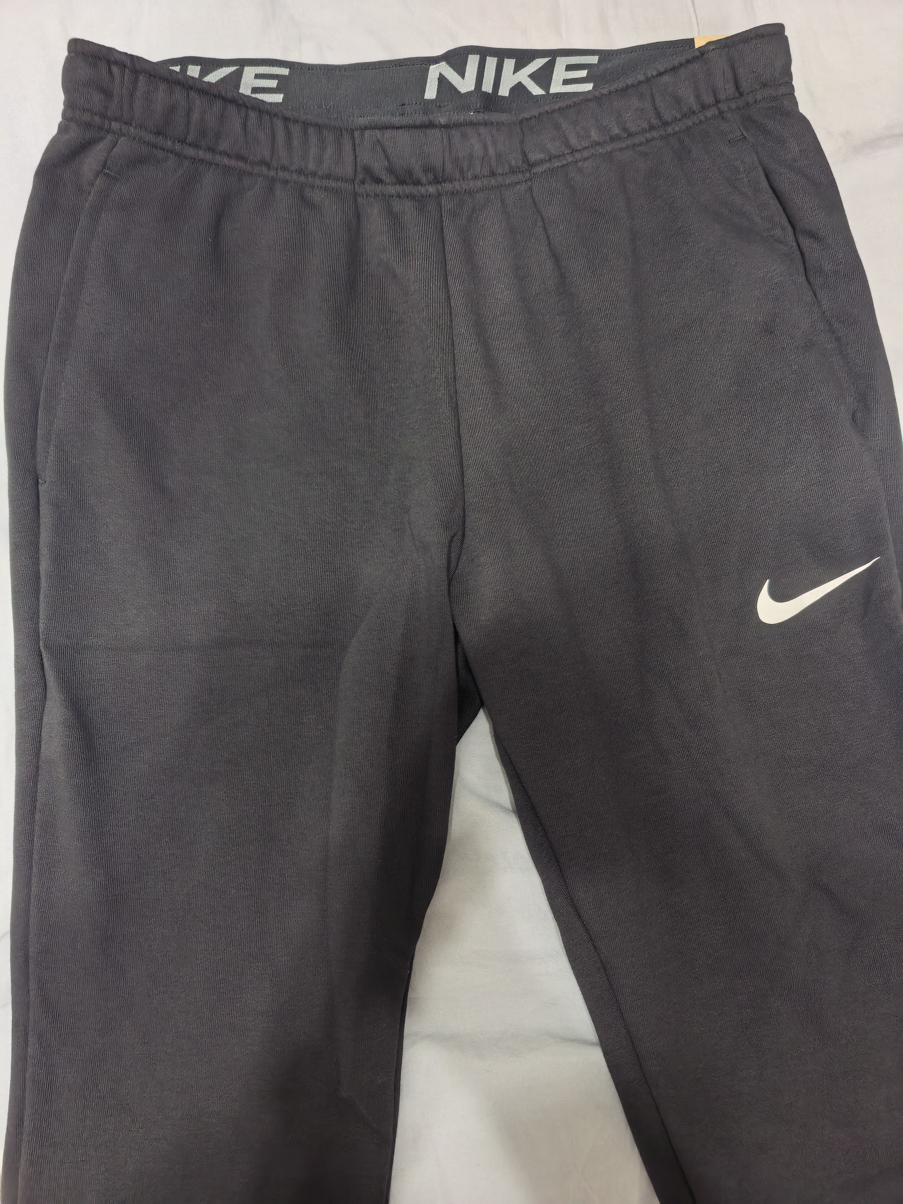 耐克NIKE男运动裤 针织束脚休闲裤 休闲舒适CZ6380-010黑2XL 实拍图