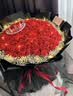 来一客情人节鲜花速递99朵红玫瑰花束生日礼物表白送女友全国同城配送 99朵红玫瑰女神款 实拍图