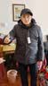 北极绒（Bejirog）中老年人羽绒服男加厚款连帽老人短款外套爸爸装冬天衣服爷爷袄子 黑色【加厚升级】 3XL (可穿140-155斤) 实拍图