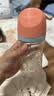 贝亲（Pigeon）PPSU双把手防胀气奶瓶240ml 丛林小兔 M号奶嘴 3月+ AA218 实拍图