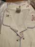 都市丽人【婴儿棉防螨抑菌】100%纯棉女士睡衣女长袖长裤家居服可外穿L 实拍图