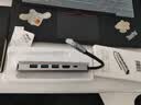 宏碁（acer）Type-C扩展坞千兆网口网线转接头 USB3.0分线器有线网卡RJ45转换器 hdmi4K高清pd充电器拓展坞 实拍图