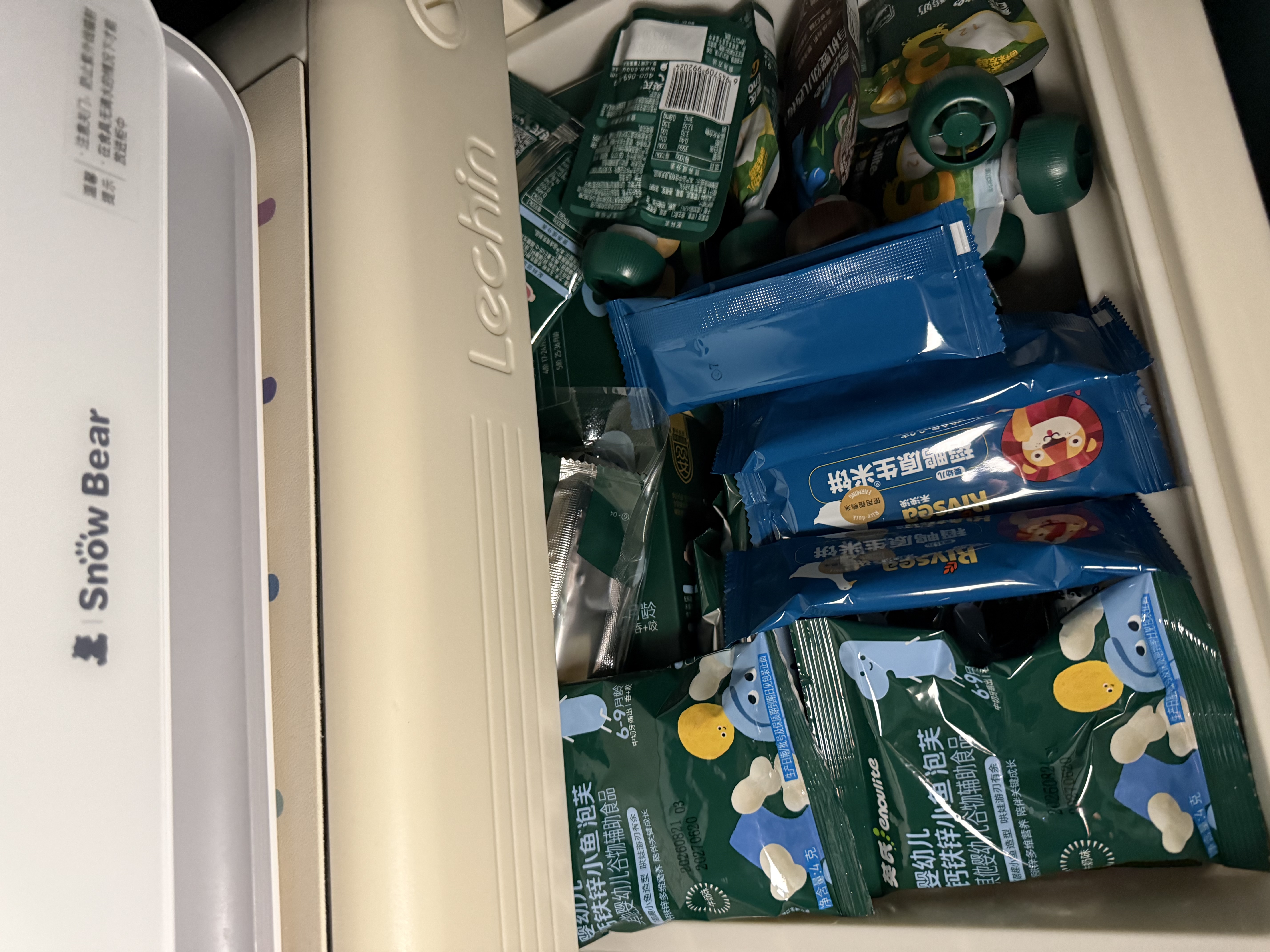 英氏婴幼儿钙奶手指饼干原味 宝宝婴儿零食辅食 磨牙饼干尝鲜30g 实拍图