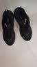 特步悦步休闲鞋男鞋秋季新款革面防水轻便增高舒适鞋子男黑色跑步鞋 实拍图