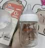 贝亲（Pigeon）玻璃奶瓶宽口径防胀气240ml M号奶嘴 3月+ AA187  实拍图