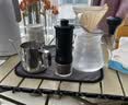 CLITON手摇磨豆机外调咖啡豆研磨机手磨咖啡机咖啡壶滤杯手冲壶礼盒套装 实拍图