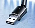 绿联USB无线网卡WiFi6 电脑WiFi接收器无线网卡台式机专用 智能免驱AX300 笔记本网络接收器外置天线 实拍图