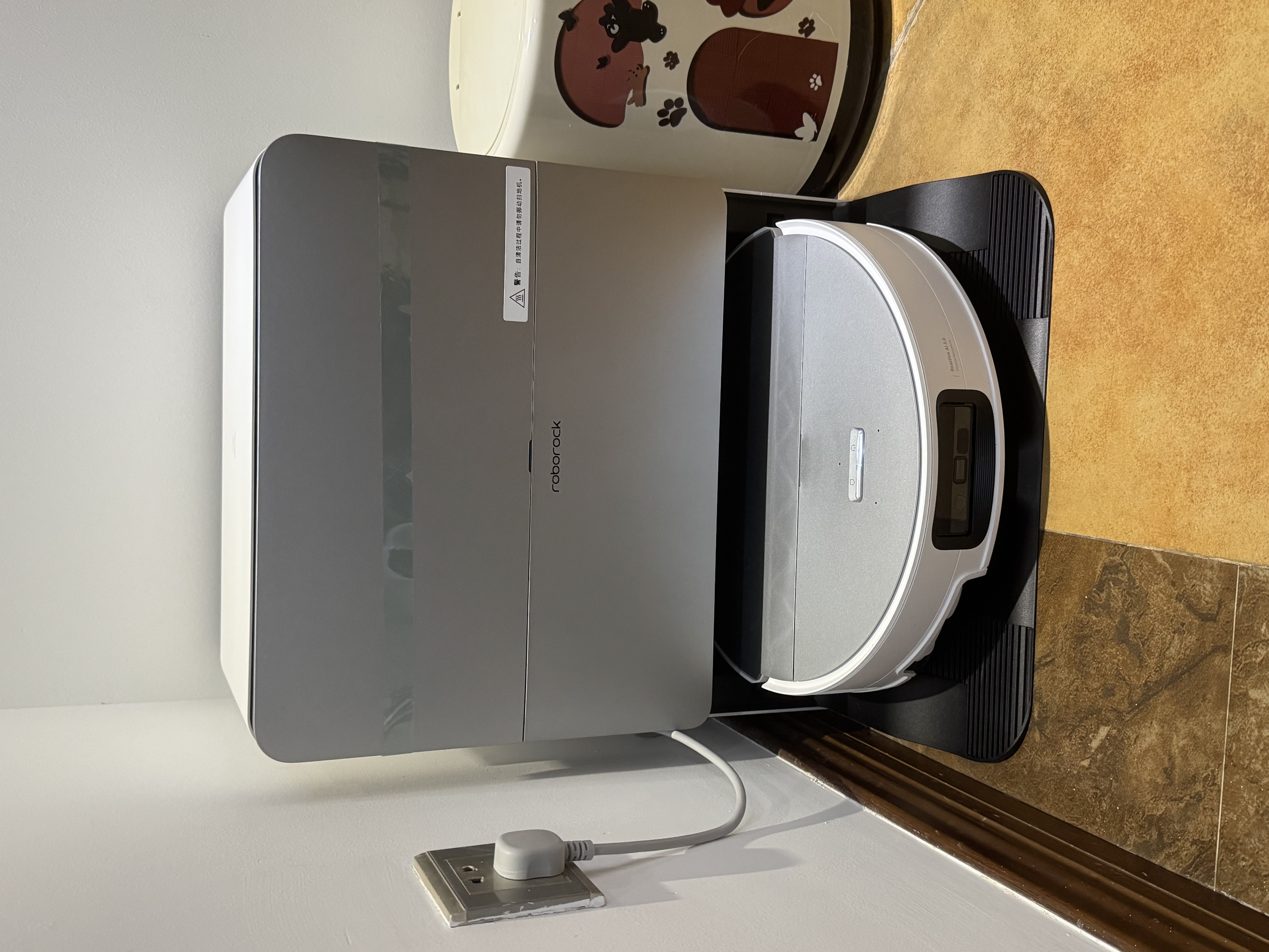 石头（roborock）【保价双11】扫地机器人 G30S Pro铂金版 扫拖洗烘一体机 自动集尘热水洗拖布擦地拖地 A2780RR 实拍图
