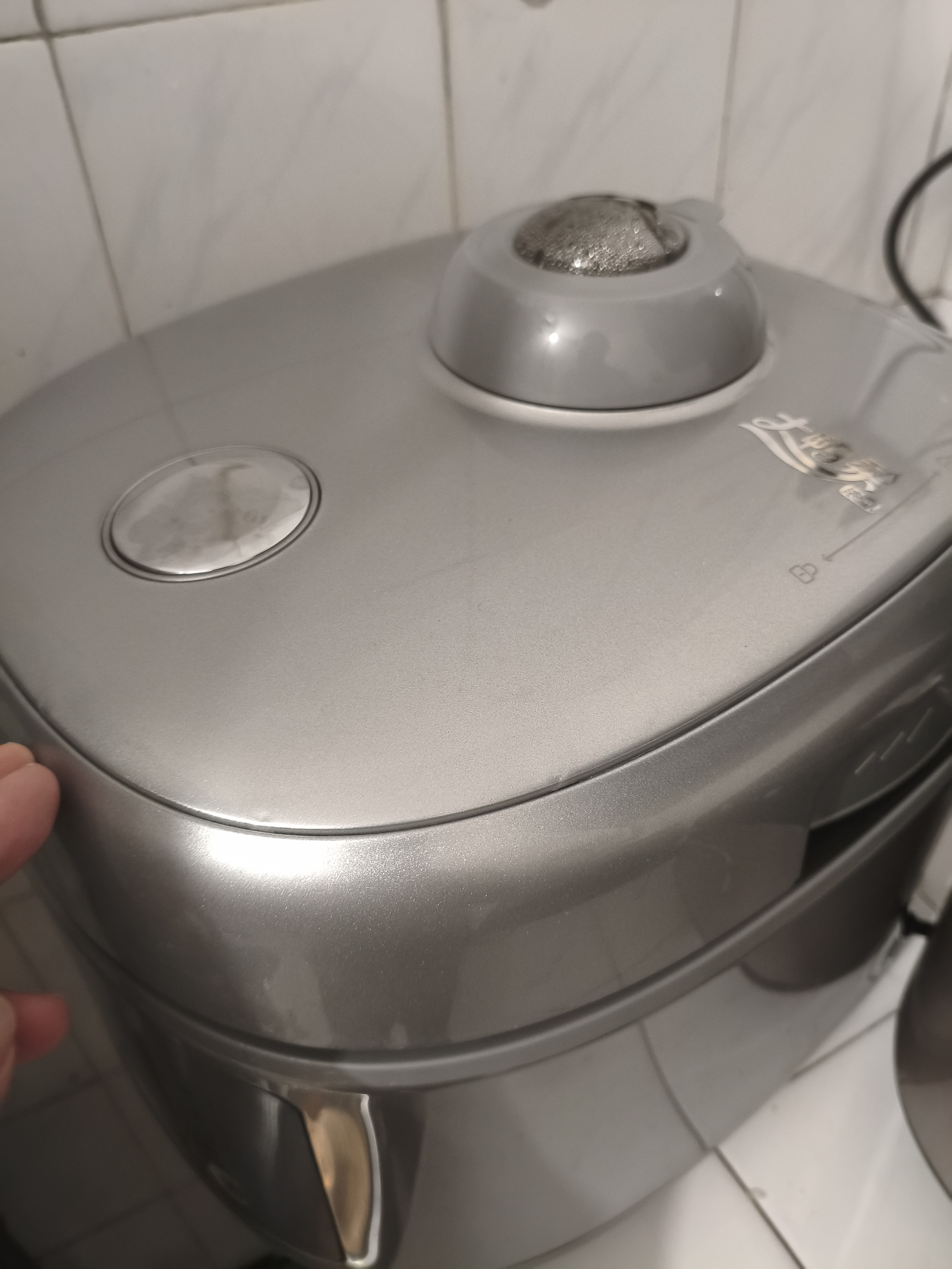 美的（Midea）IH加热大鸭梨AI智能120kPa电压力锅晶钛0涂层高压锅5L多功能新款电饭煲家用4-6人智能预约MY-S6 实拍图