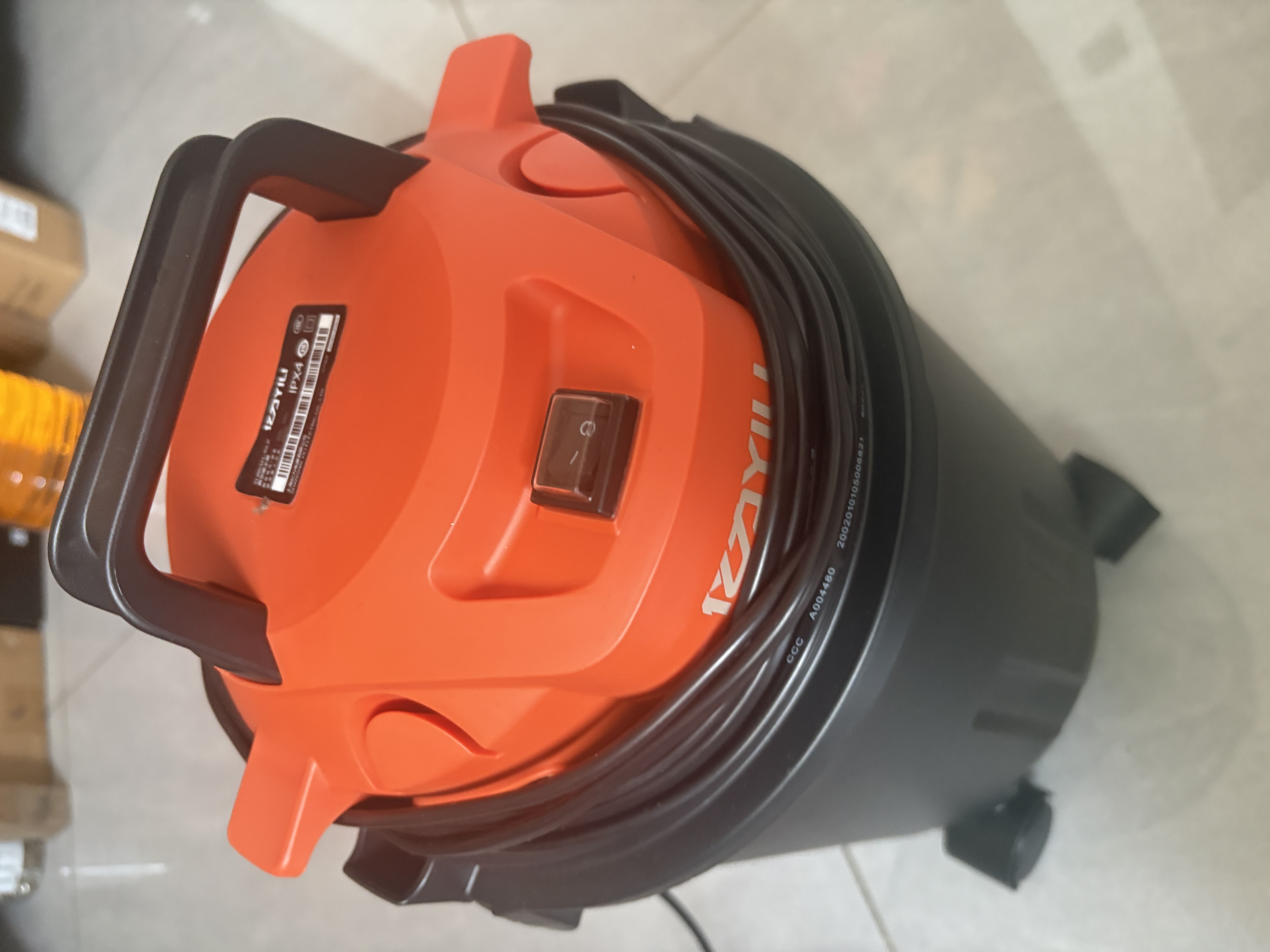 亿力家用吸尘器超强力大吸力干湿两用 工业开荒美缝保洁桌面床上地毯汽车车载用除吸尘机神器6341-10L 实拍图