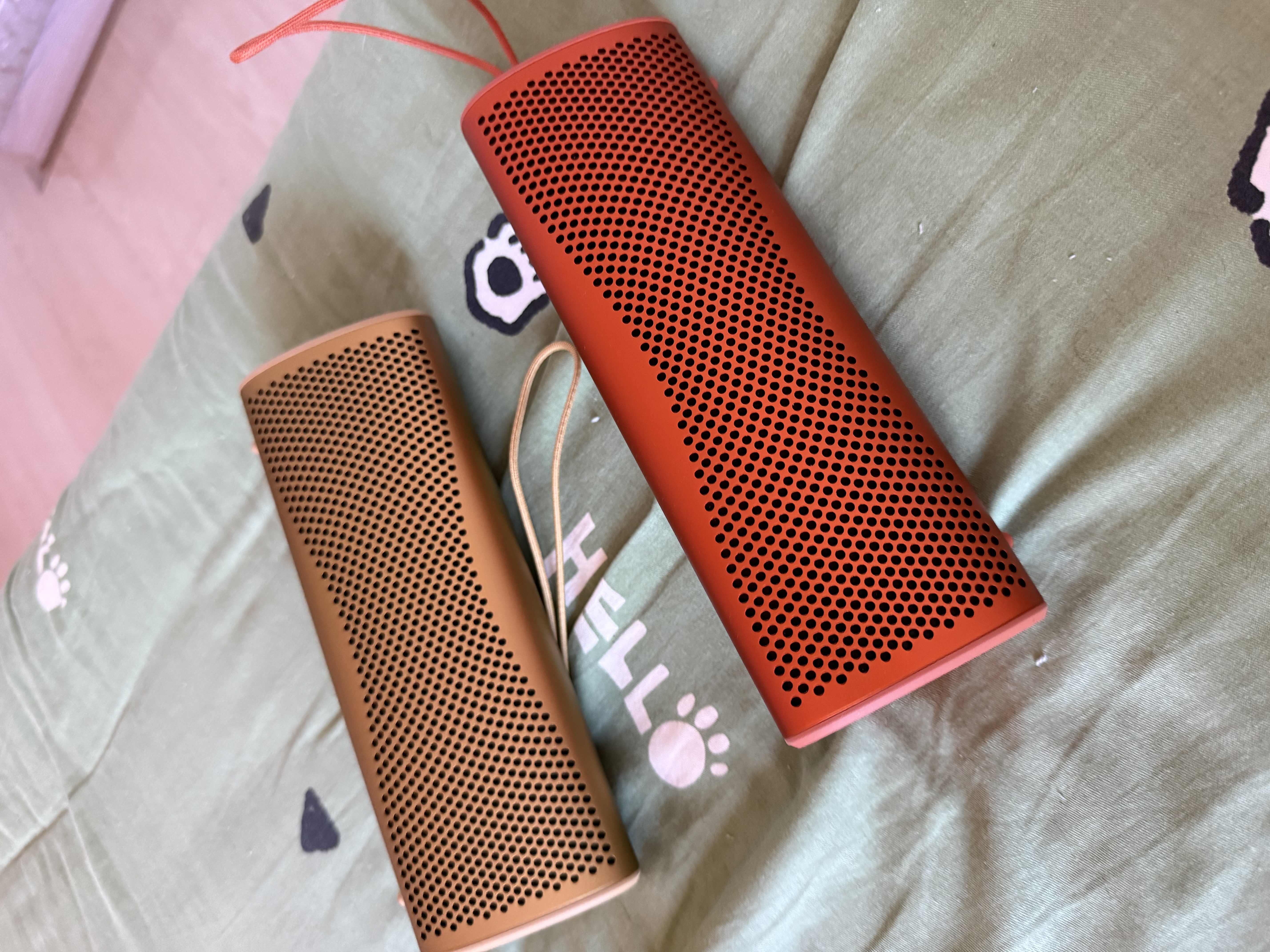 KEF Muo全新款无线蓝牙便携音响 户外防尘防水音箱家用HiFi长续航高保真小音响 生日礼物 补贴 雾琥珀 实拍图