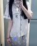 维多利亚的秘密（Victoria's Secret）维密 明星同款 宅度假水光绸家居服丝滑长袖长裤睡衣套装 实拍图