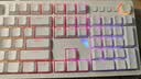 GANSS 3104TPro/3087TPro/3108TPro客制化机械键盘104键高斯三模RGB无线键盘蓝牙有线插拔办公游戏键盘 3104TPro白色【GASKET结构】三模RGB KTT静音红轴 实拍图